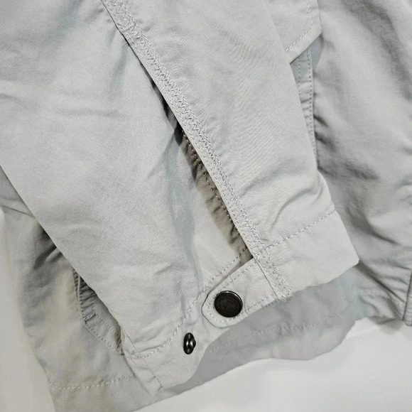 Eddie Bauer Atlas Lightweight Nylon Rain Jacket-Gray-Womens XXL - Picture 5 of 9